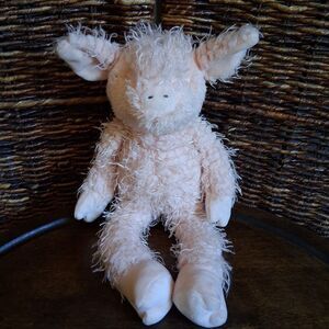 NWOT Bunnies By The Bay Pink Pig Stuffed Animal Soft Fuzzy Shaggy Plush Piggy